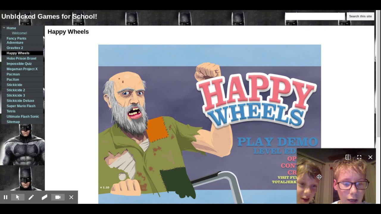 Play Happy Wheels Demo Unblocked